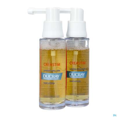 Sie sehen eine Packung Ducray Creastim Anti Haarausfall Intensivlotion 60ml, Produktbild: 06 Ducray Creastim Anti Haarausfall Intensivlotion 60ml, A-Nr.: 4146580 - 06