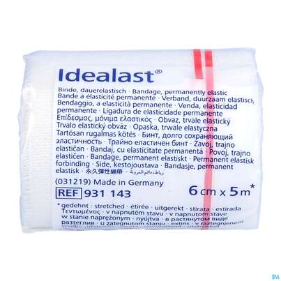 Elastische Binden Idealast 10 Binden Unterverpackt 5mx 6cm 1st, A-Nr.: 1738162 - 01