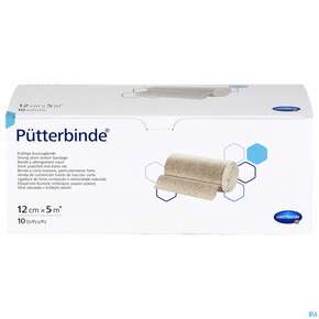 Elastische Binden Puetterbinde Hautf 5mx 12cm 10st, A-Nr.: 3424551 - 01