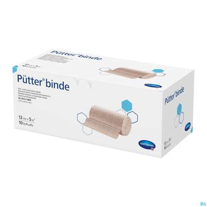 Elastische Binden Puetterbinde Hautf 5mx 12cm 10st, A-Nr.: 3424551 - 02