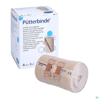 Elastische Binden Puetterbinde Hautf 5mx 8cm 1st, A-Nr.: 1457552 - 05