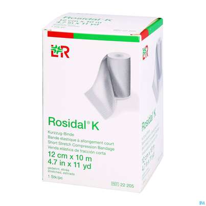 Elastische Binden Rosidal Hautfarben Kraeftig 10mx 12cm 1st, A-Nr.: 2669948 - 02