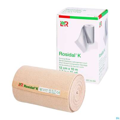 Elastische Binden Rosidal Hautfarben Kraeftig 10mx 12cm 1st, A-Nr.: 2669948 - 04