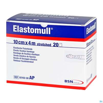 Elastomull Bsn Fixierbinde Lose Im Karton 10cmx 4m 03486 20st, A-Nr.: 5654580 - 02