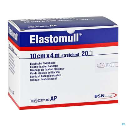 Elastomull Bsn Fixierbinde Lose Im Karton 10cmx 4m 03486 20st, A-Nr.: 5654580 - 03