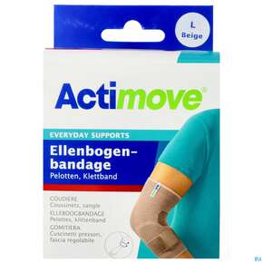 Ellbogenbandagen Actimove/everyday Support +pelotte 26-29cm Groesse L 75614 1st, A-Nr.: 5263649 - 01