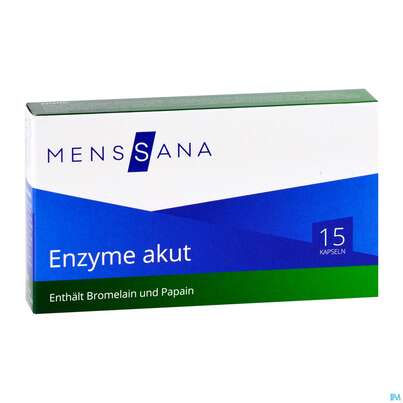 Enzyme Menssana Kapseln Akut 15st, A-Nr.: 3742179 - 01