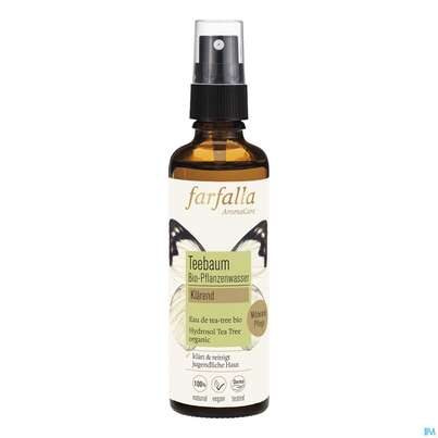 Farfalla Pflanzenwasser/bio Klaerend Teebaum 75ml, A-Nr.: 4860805 - 02