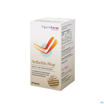 Sie sehen eine Packung Figureform Kapseln Arthritis Stop 90st, Produktbild: 02 Figureform Kapseln Arthritis Stop 90st, A-Nr.: 4053571 - 02