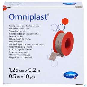 Fixierpflaster Omniplast 9,2mx 1,25cm 1st, A-Nr.: 4582306 - 01