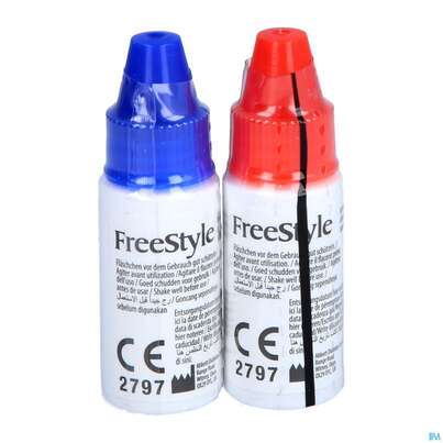 Freestyle Kontroll-loesung -abbott 4ml Flaeschchen 2st, A-Nr.: 3029694 - 05