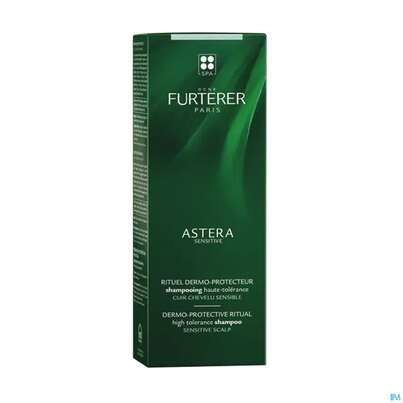 Sie sehen eine Packung Furterer Astera Sensitive Hochverträgliches Shampoo 200ml, Produktbild: 02 Furterer Astera Sensitive Hochverträgliches Shampoo 200ml, A-Nr.: 5617165 - 02