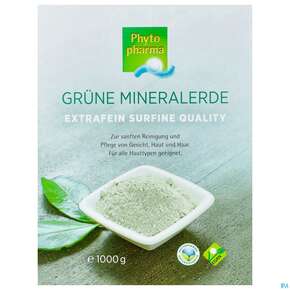 Gruene Mineralerde Phytopharma Surfine Extrafein 1000g, A-Nr.: 4764740 - 01
