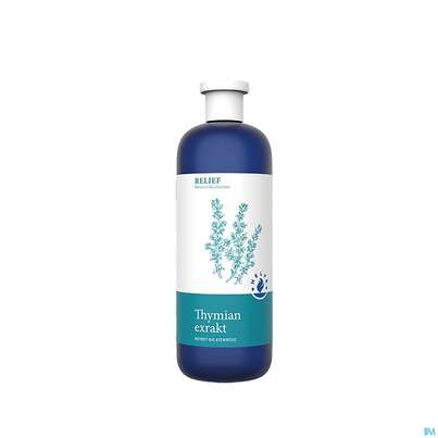 Sie sehen eine Packung Helfe Thymianextrakt Relief 1l, Produktbild: 01 Helfe Thymianextrakt Relief 1l, A-Nr.: 1167280 - 01