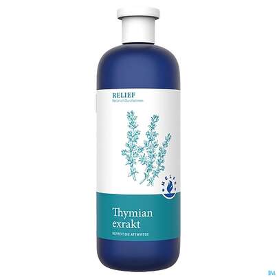 Sie sehen eine Packung Helfe Thymianextrakt Relief 1l, Produktbild: 02 Helfe Thymianextrakt Relief 1l, A-Nr.: 1167280 - 02