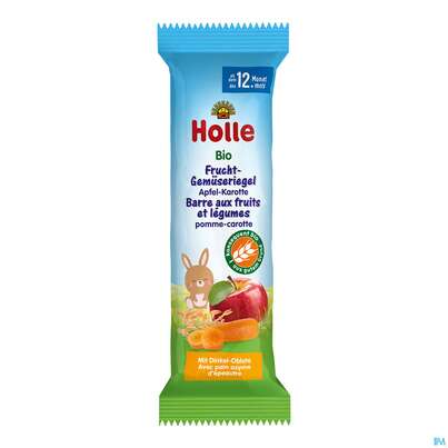 Holle Baby/fruchtgemueseriegel Apfel-karotte 25g Frcht 25g, A-Nr.: 5412902 - 01