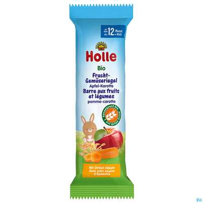 Holle Baby/fruchtgemueseriegel Apfel-karotte 25g Frcht 25g, A-Nr.: 5412902 - 02