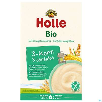 Holle Demeter Bio 3-korn Brei 250g, A-Nr.: 2364195 - 02
