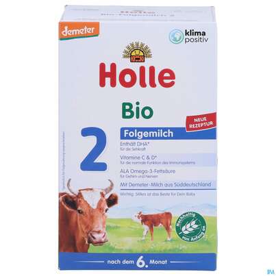 Holle Demeter Bio Folgemilch Saeugling 2 600g, A-Nr.: 3437298 - 01