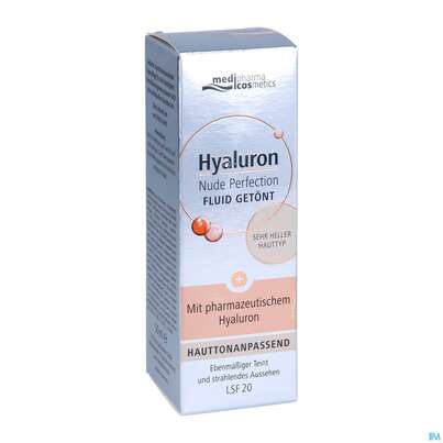Hyaluron Nude Perfection Getoentes Fluid Sehr Heller Typ Lsf20 50ml, A-Nr.: 4914694 - 03
