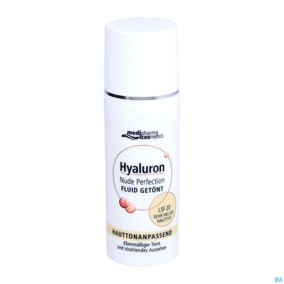 Hyaluron Nude Perfection Getoentes Fluid Sehr Heller Typ Lsf20 50ml, A-Nr.: 4914694 - 06