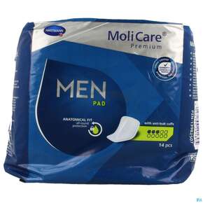 Inkontinenz Molicare Premium/men Pad Tropfen 3 14st, A-Nr.: 4918746 - 01