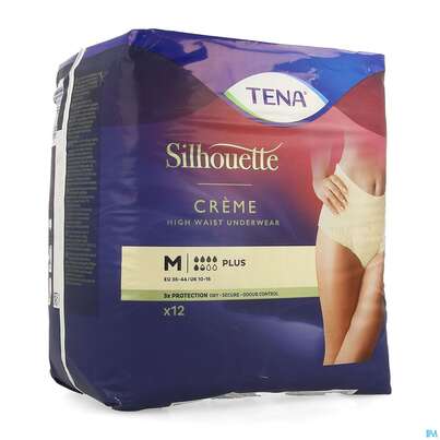 Inkontinenz Tena/silhouette Plus Creme M 12st, A-Nr.: 4745783 - 02