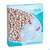 Kirschkernkissen Baby 10x10cm Kariert Weiss/rosa 40153 1st, A-Nr.: 5823172 - 03