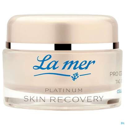 Sie sehen eine Packung La Mer Mit Parfum Platinum Skin Recovery Nachtcreme Tiegel 50ml, Produktbild: 02 La Mer Mit Parfum Platinum Skin Recovery Nachtcreme Tiegel 50ml, A-Nr.: 4279329 - 02