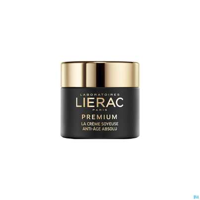 Sie sehen eine Packung Lierac Premium Seidige Creme 18 50ml, Produktbild: 01 Lierac Premium Seidige Creme 18 50ml, A-Nr.: 4887974 - 01
