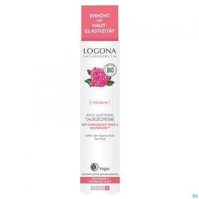 Logona Bio Damaszener Rose Feuchtigkeitscreme 30ml, A-Nr.: 5411506 - 01