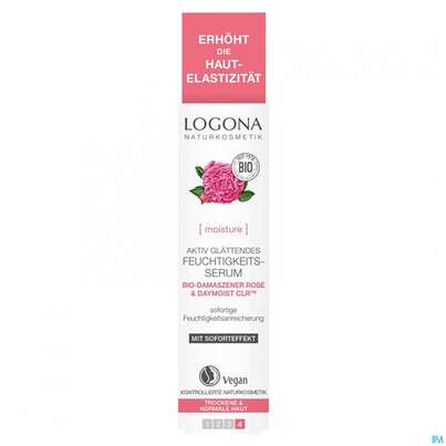 Logona Bio Damaszener Rose Feuchtigkeitsserum 30ml, A-Nr.: 5411541 - 01