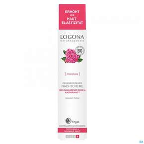 Logona Bio Damaszener Rose Nachtcreme Regeneration 30ml, A-Nr.: 5411529 - 01