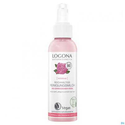 Logona Bio Damaszener Rose Reinigungsmilch 125ml, A-Nr.: 5411498 - 01