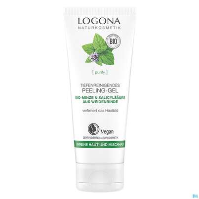 Logona Bio Minze Peeling Gel 100ml, A-Nr.: 5411587 - 01