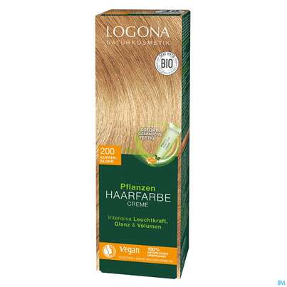 Logona Haarpflege Colorcreme 200 Kupferblond 150ml, A-Nr.: 5410665 - 01