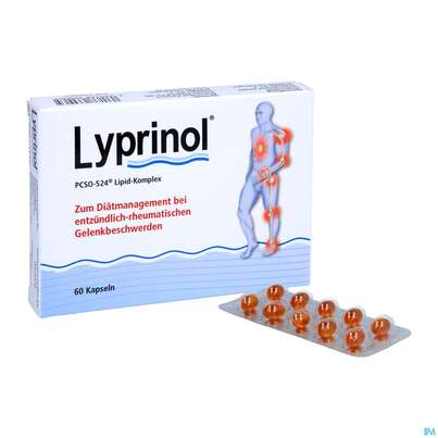 Sie sehen eine Packung Lyprinol Kapseln 60st, Produktbild: 05 Lyprinol Kapseln 60st, A-Nr.: 4192404 - 05
