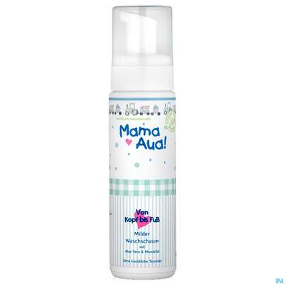 Mama-aua Von Kopf Bis Fuss Waschmousse 200ml, A-Nr.: 4254720 - 03