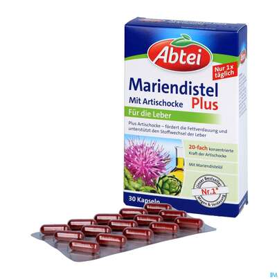 Mariendistel Oel Kapseln Abtei 30st, A-Nr.: 3396441 - 04