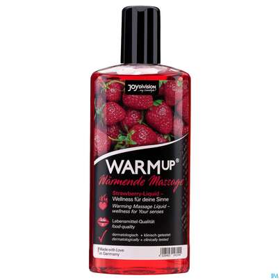 Massage Liquid Warm Up Erdbeer 150ml, A-Nr.: 3432243 - 02