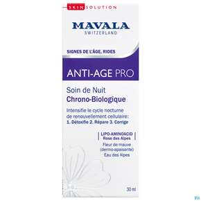 Mavala Anti-age Pro Nachtcreme 555.02 30ml, A-Nr.: 4910466 - 01