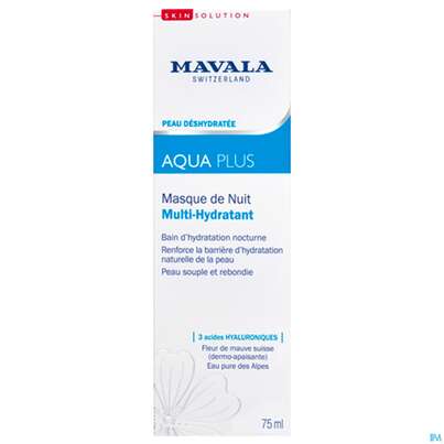 Mavala Aqua Plus Nachtmaske 523.02 75ml, A-Nr.: 4910650 - 01