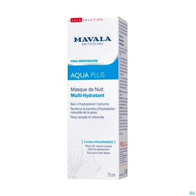 Mavala Aqua Plus Nachtmaske 523.02 75ml, A-Nr.: 4910650 - 02