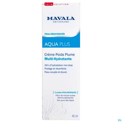 Mavala Aqua Plus Ultraleichte Creme 522.0 45ml, A-Nr.: 4910644 - 01