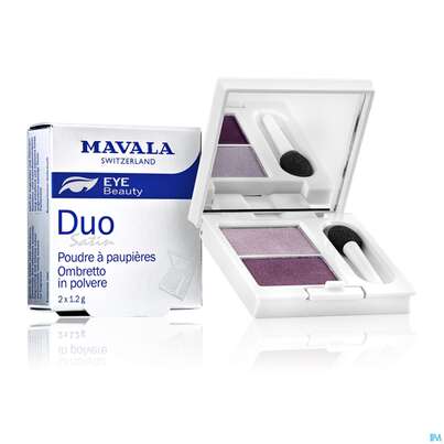 Mavala Lidpuder Satin Duo 101 Aqua 2,4g, A-Nr.: 4263699 - 01