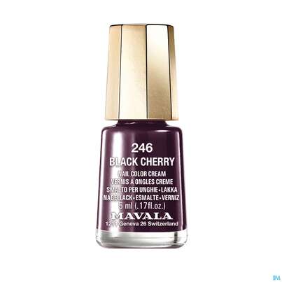 Mavala Nagellacke 246 Black Cherr 5ml, A-Nr.: 3416451 - 01