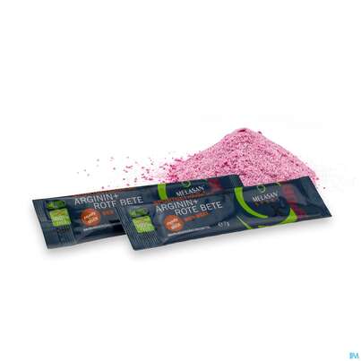Sie sehen eine Packung Melasan/sport Sportgetraenk Arginin+ Rote Bete Sticks 7g 25st, Produktbild: 01 Melasan/sport Sportgetraenk Arginin+ Rote Bete Sticks 7g 25st, A-Nr.: 4783418 - 01