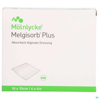 Melgisorb Plus Steril 10x 10cm 10st, A-Nr.: 4245112 - 01