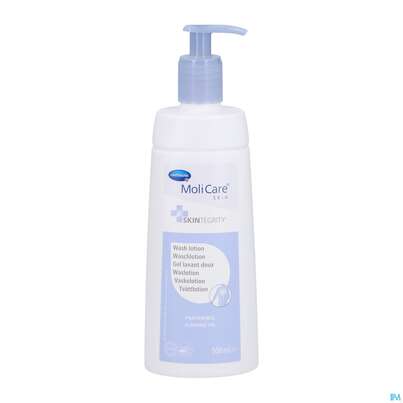 Sie sehen eine Packung Molicare Skin Waschlotion 500ml, Produktbild: 03 Molicare Skin Waschlotion 500ml, A-Nr.: 4737944 - 03