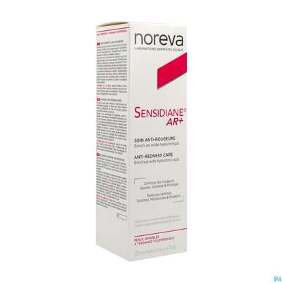Sie sehen eine Packung Noreva Sensidiane/ar+ Anti-roetungen Creme 30ml, Produktbild: 02 Noreva Sensidiane/ar+ Anti-roetungen Creme 30ml, A-Nr.: 5465910 - 02